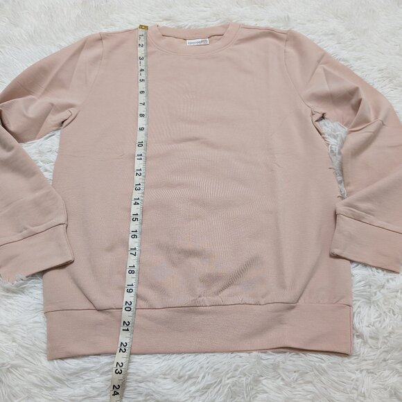 Coccodrilla Unisex Cream Crew Neck Loopknit Long Sleeve Sweatshirt for 10Yr NWOT - Picture 4 of 6